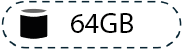 64 GB interner Speicher (je nach Modell)